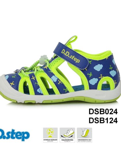 Sandáliky chlapec DSB024-G065-41329A DDstep