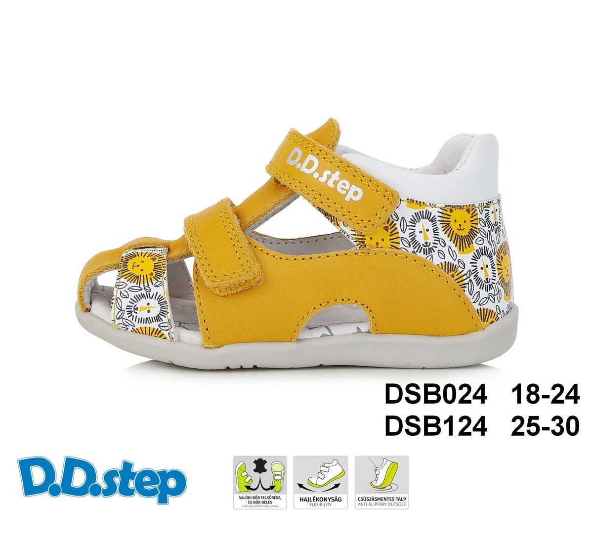 Sandálky chlapec DSB024-G075-41154A DDstep