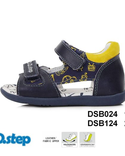 Sandálky chlapec DSB024-G075-41658 DDstep