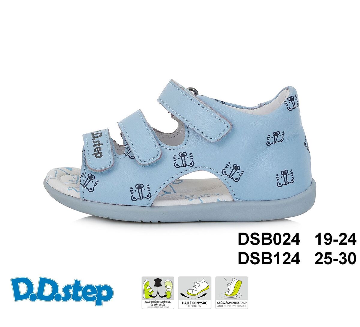 Sandálky chlapec DSB024-G075-41906 DDstep