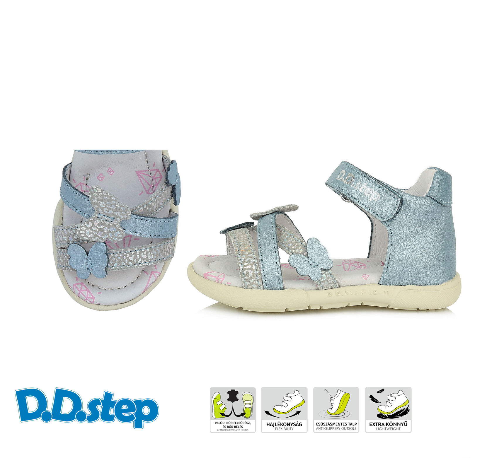 Sandálky dievča JAC048-30A DDstep