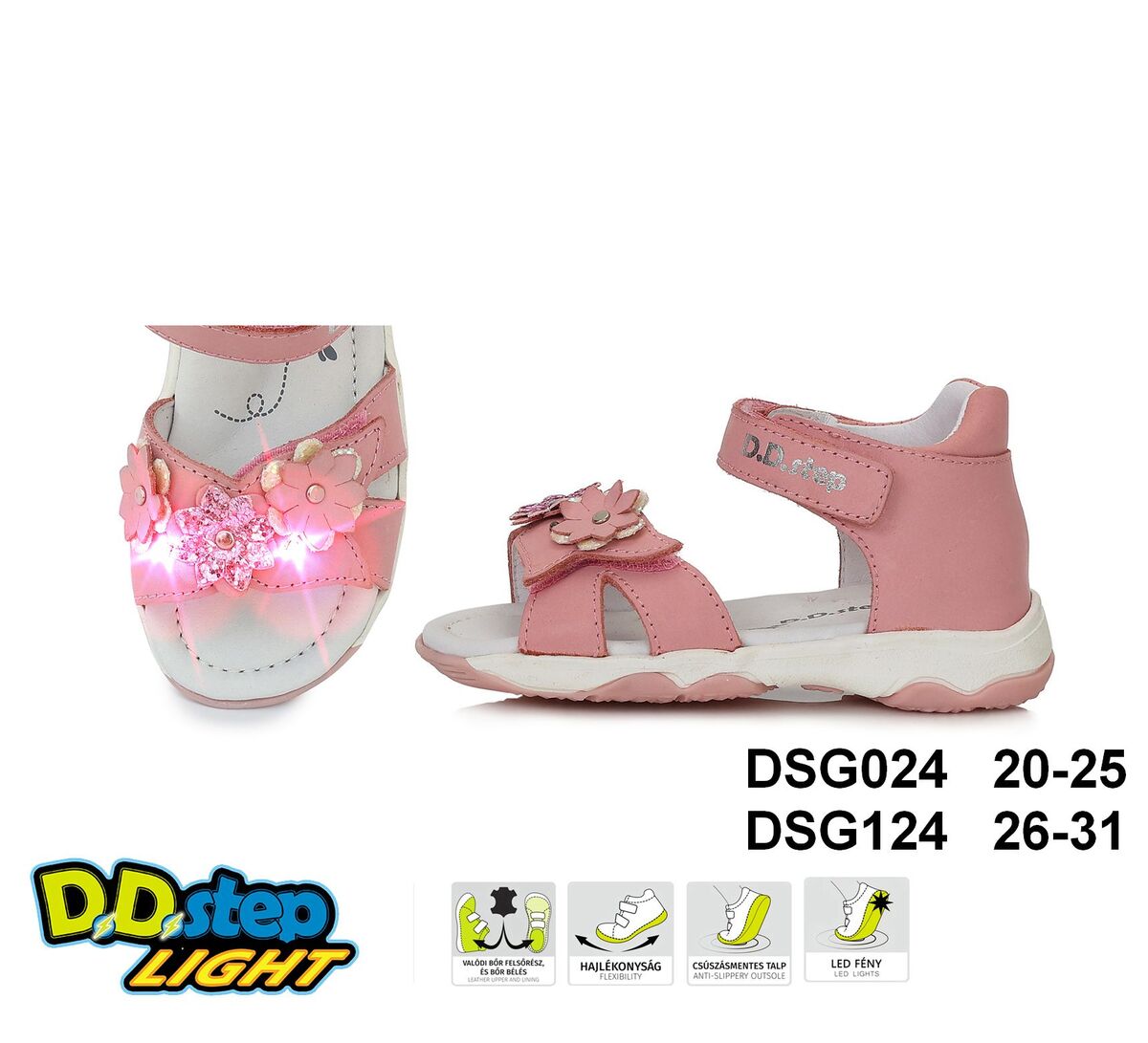 Sandáliky dievča DSG024-G064-41861 DDstep