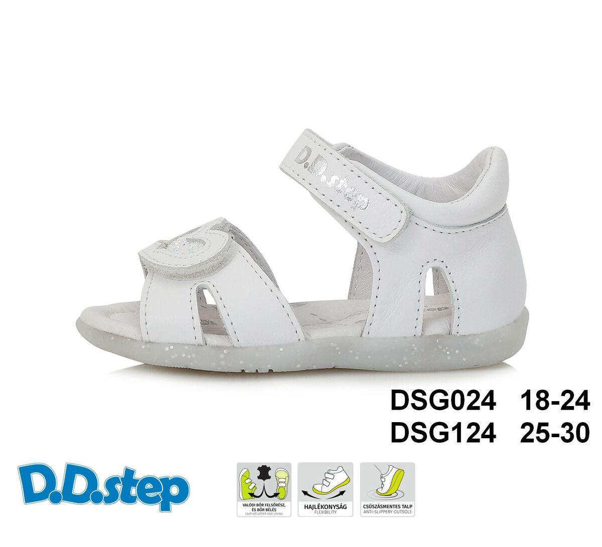 Sandálky dievča DSG024-G075-41103 DDstep