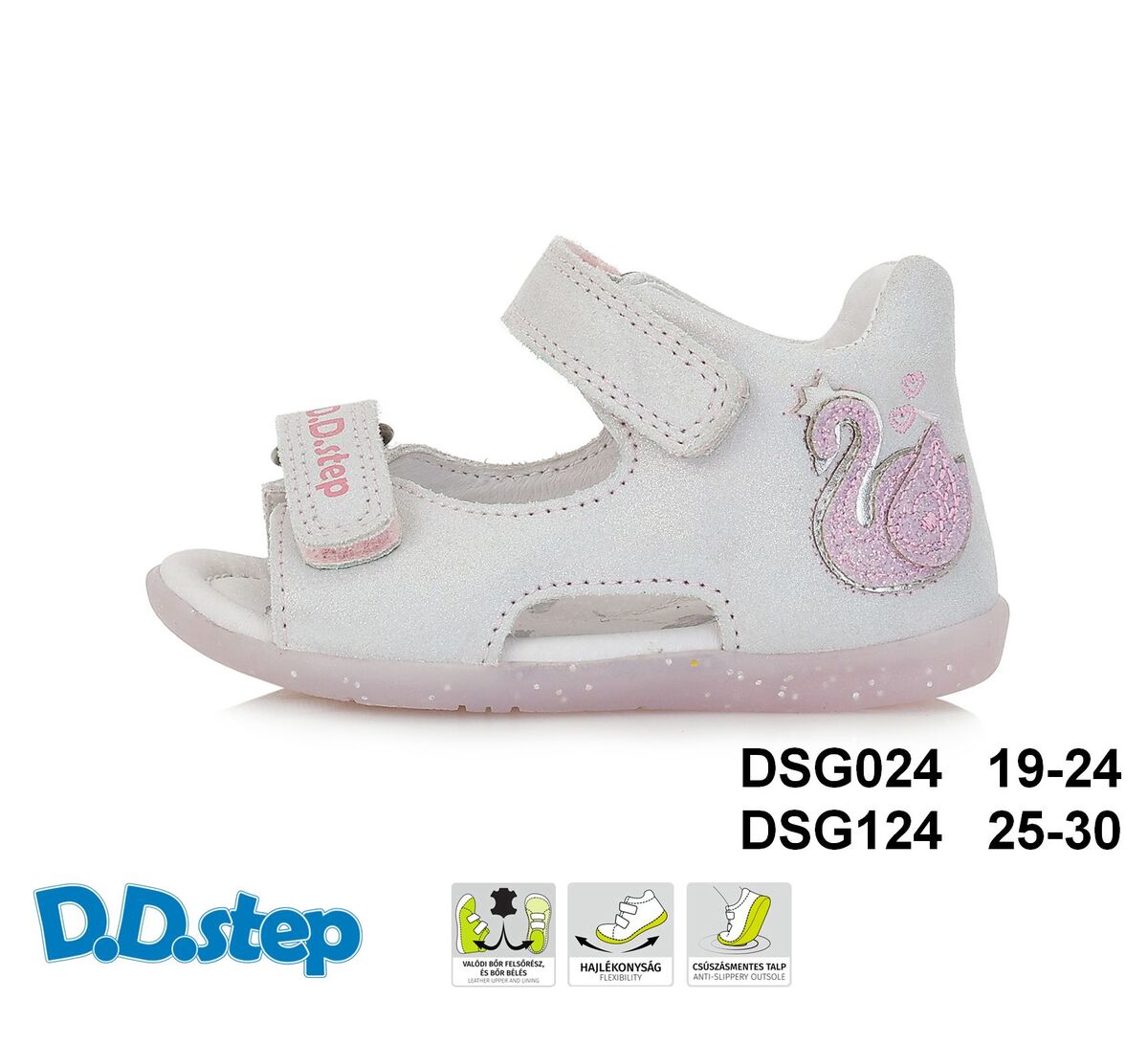 Sandálky dievča DSG024-G075-41233 DDstep