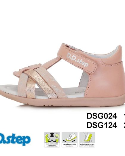 Sandálky dievča DSG124-G075-41955A DDstep