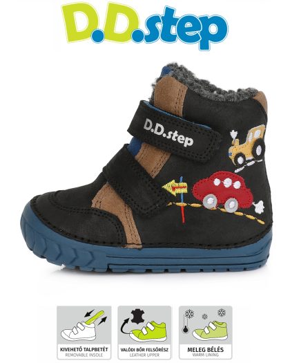 Zimné topánky chlapec DVB021-W029-645A DDstep
