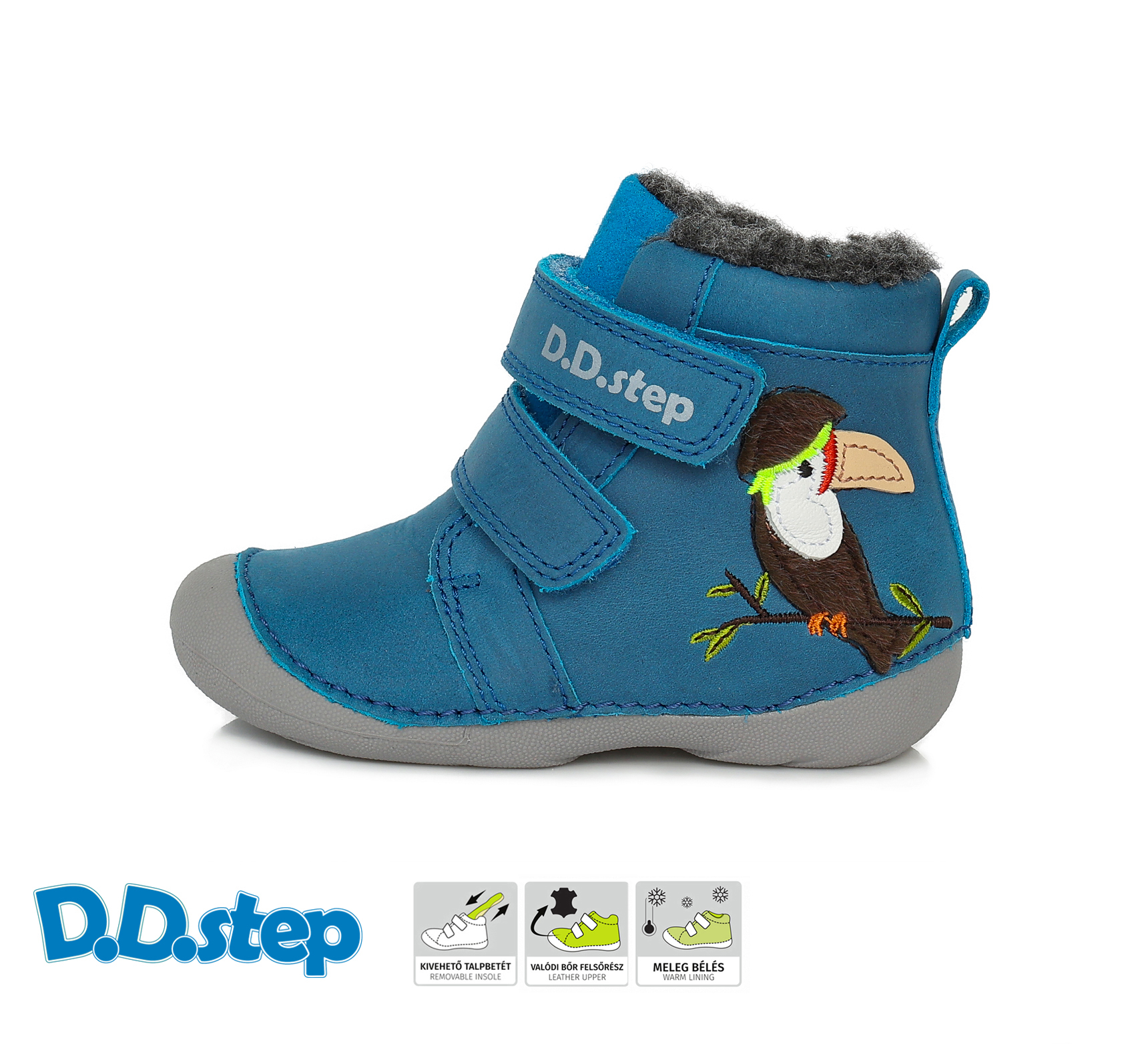 Zimné topánky chlapec DVB022-W015-953 DDstep