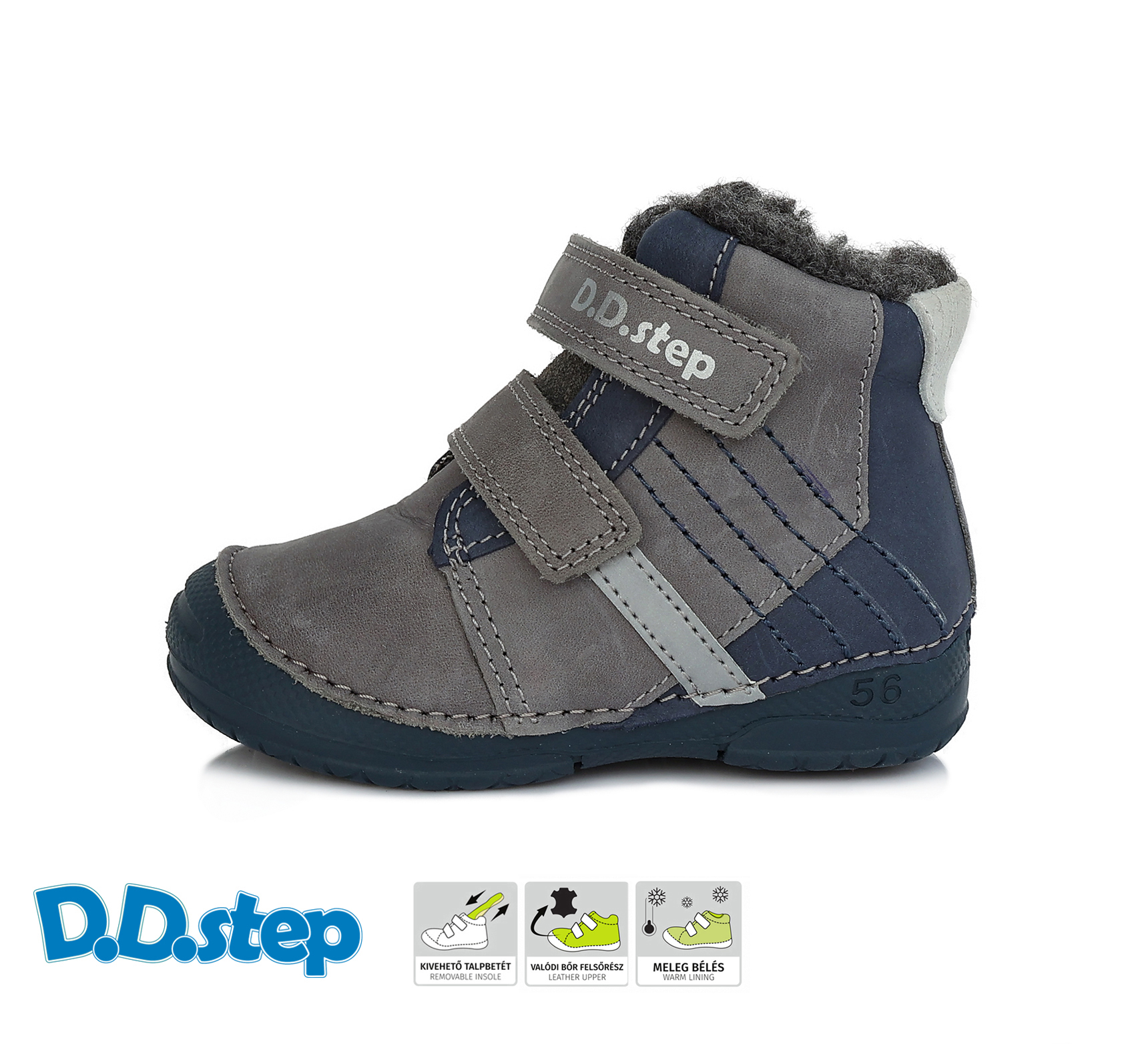 Zimné topánky chlapec DVB022-W038-130A DDstep