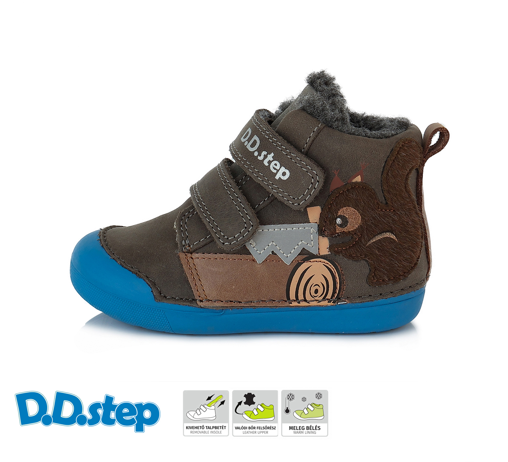 Zimné topánky chlapec DVB022-W066-852A DDstep