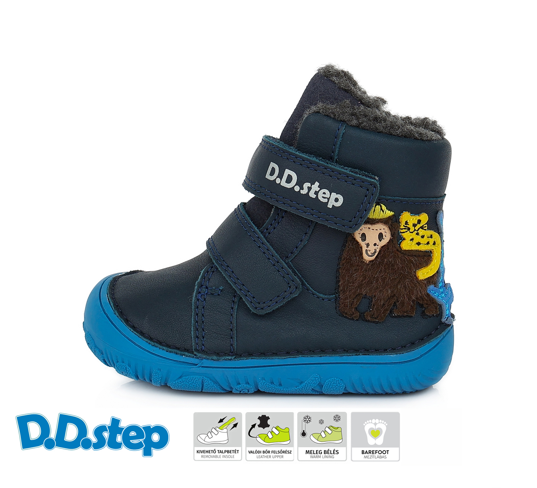 Zimné topánky chlapec DVB022-W073-457A DDstep.
