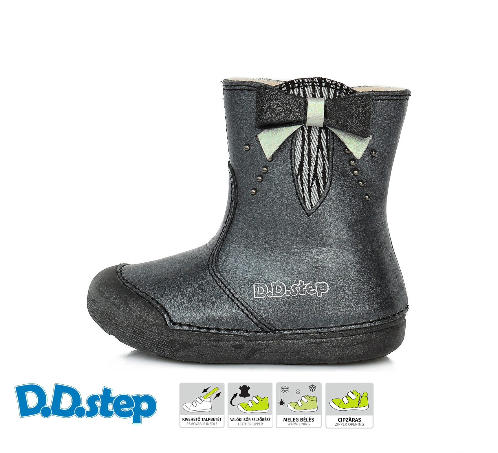 Zimné topánky dievča DVG022-W066-209 DDstep