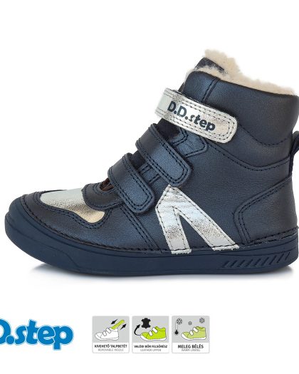 Zimné topánky dievča  DVG122-W040-893D DDstep