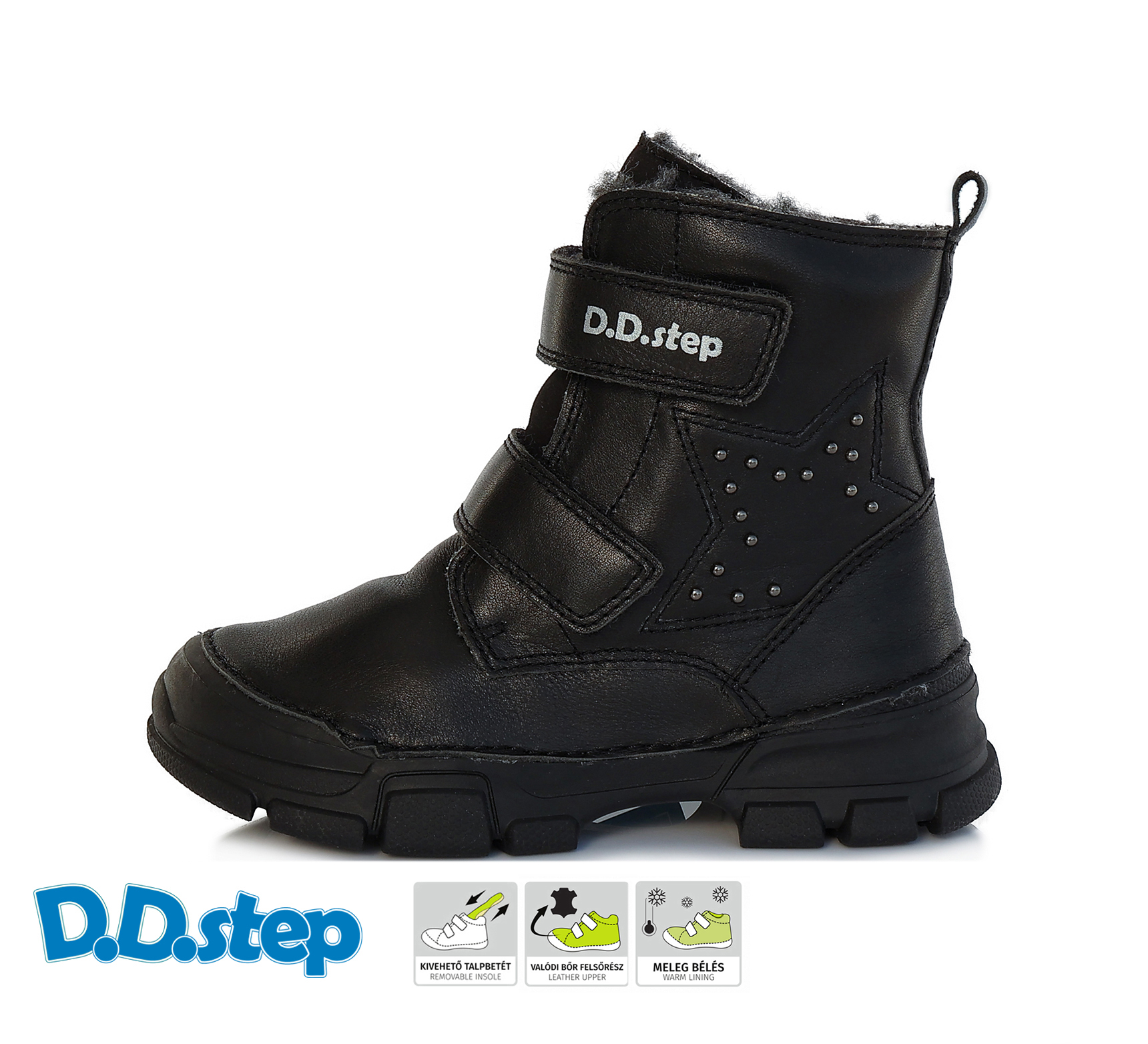 Zimné topánky dievča DVB 222-W056-711 DDstep