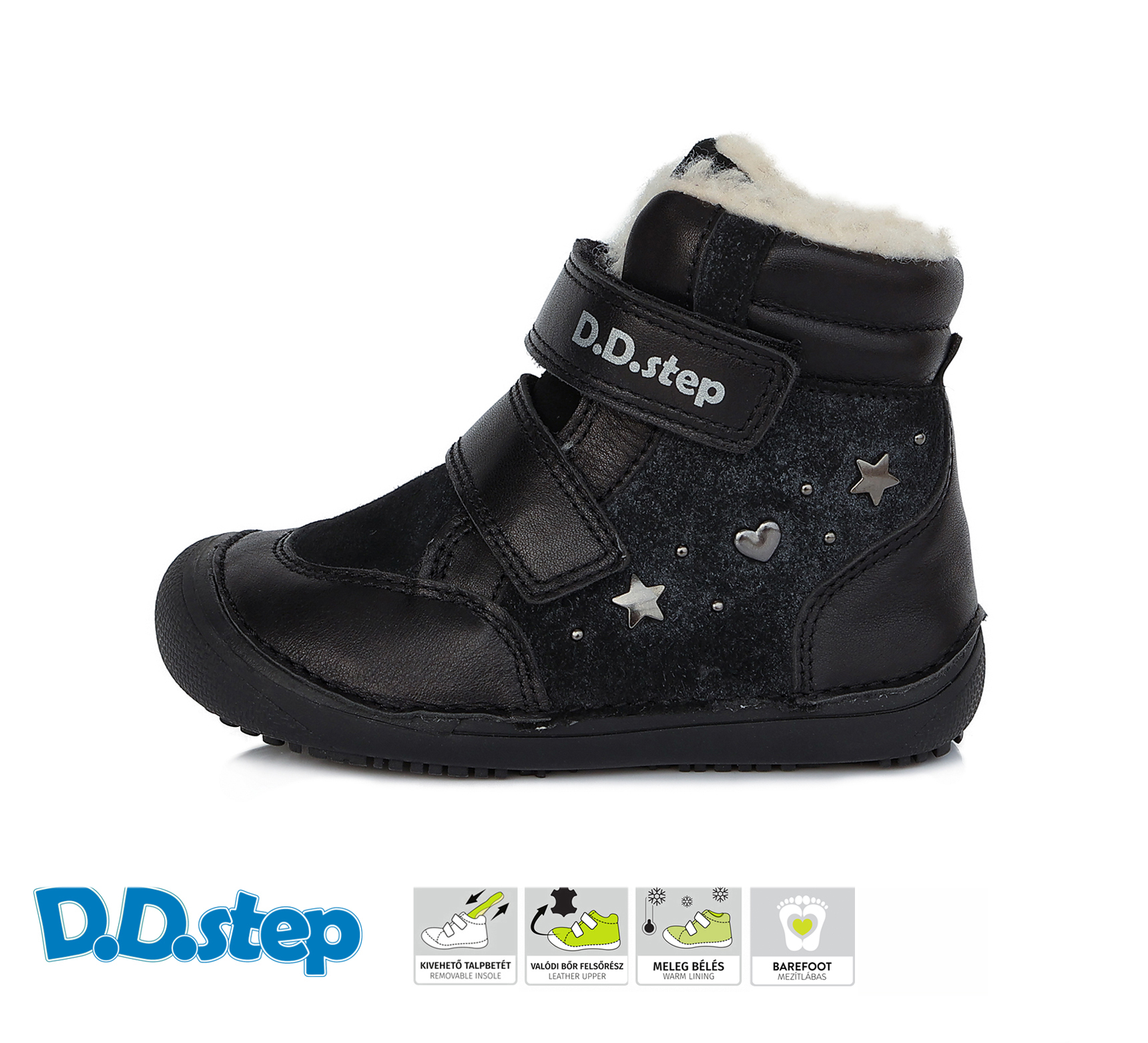 Zimné topánky dievča DVG121-W063-798A DDstep