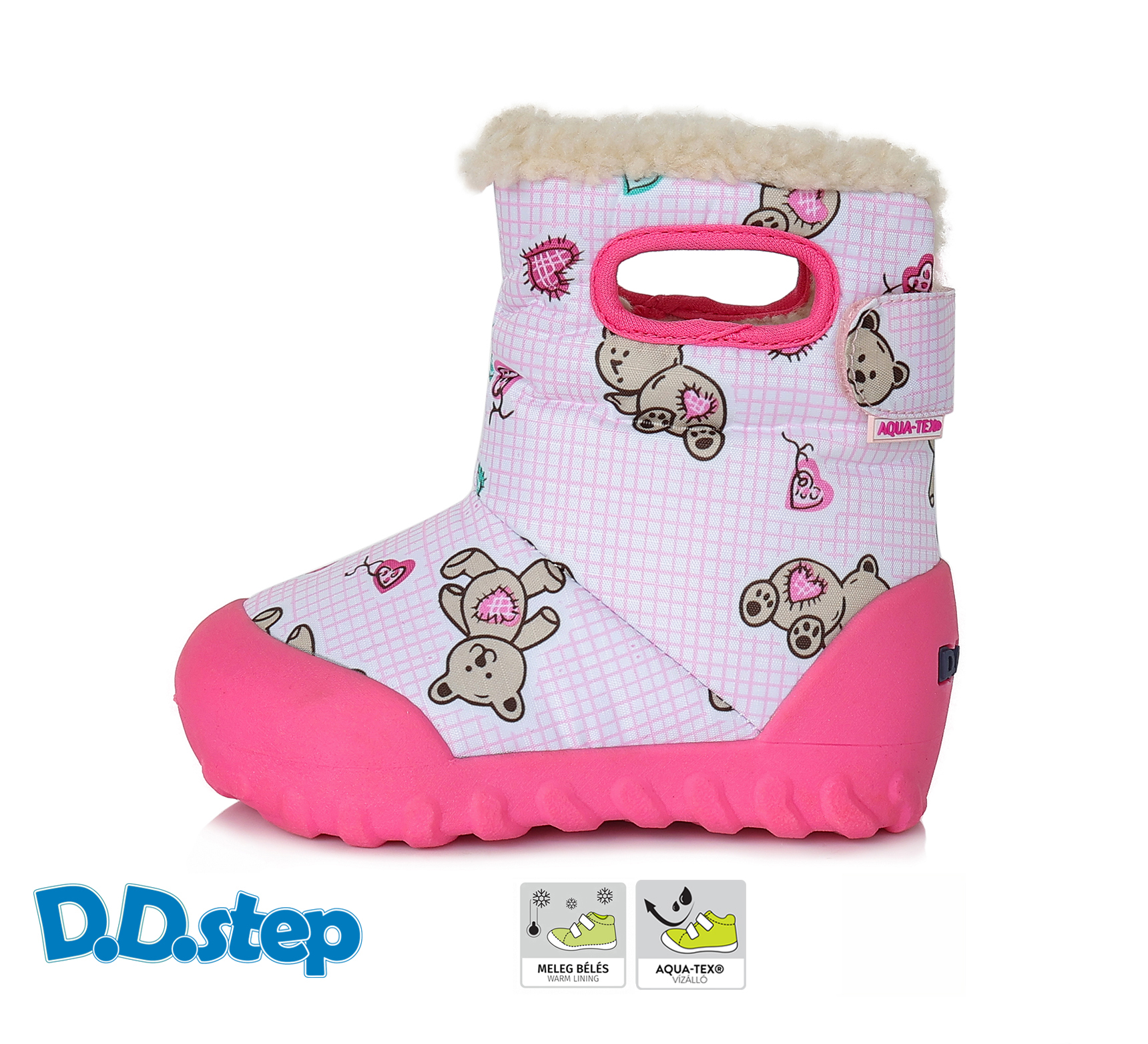 Zimné topánky dievča DVG022-F079-859D DDstep