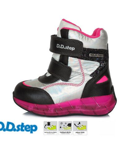 Zimné topánky dievča  DVG122-F651-454B DDstep