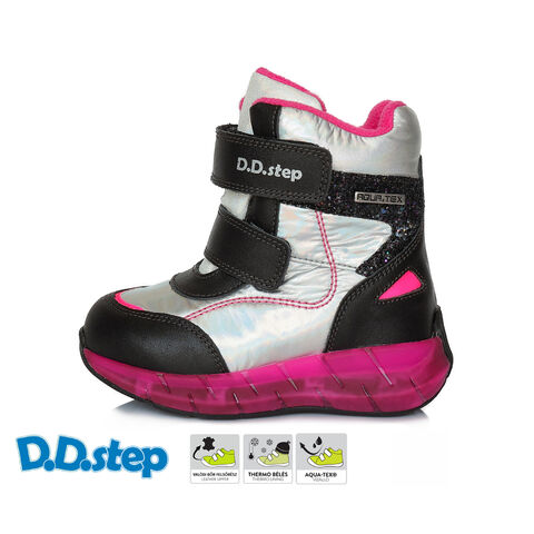 Zimné topánky dievča DVG122-F651-454B DDstep