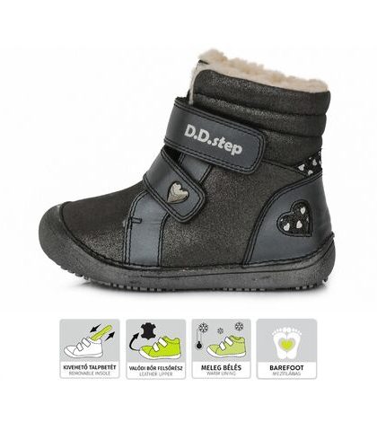 Zimné topánky dievča  DVG221-W063-829A DDstep