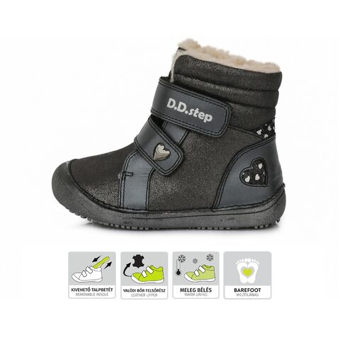 Zimné topánky dievča DVG221-W063-829A DDstep
