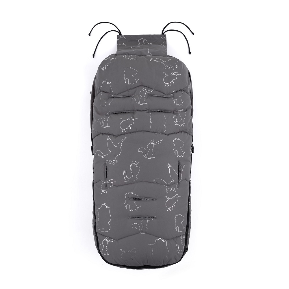 Fusak 4v1 Warmy silvered grey PetiteMars – Obrázok 3
