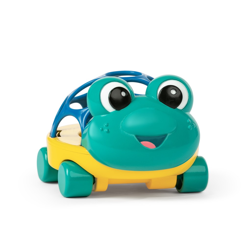 Autíčko a hrkálka 2v1 Curious Car korytnačka Neptune OBALL