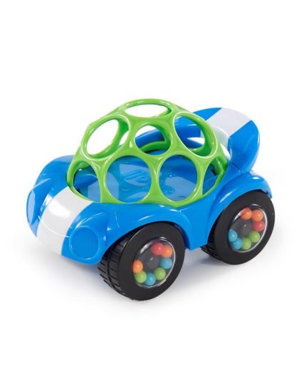 Hračka autíčko Rattle&Roll modré 3m+ OBALL