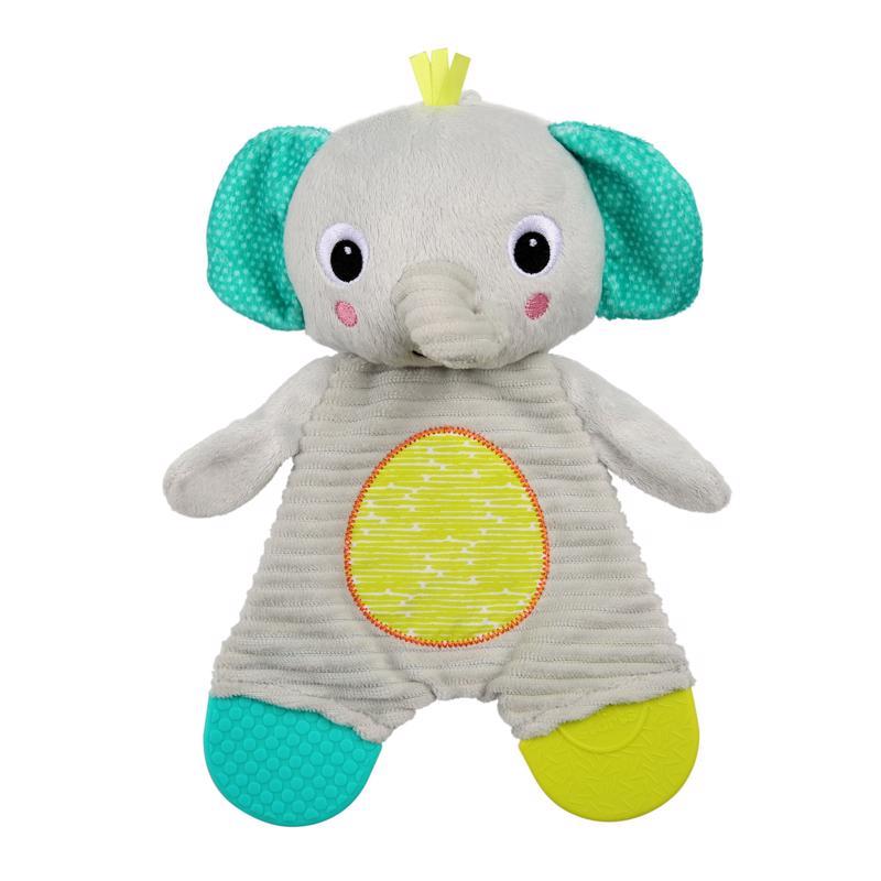 Hračka - hryzačka Snuggle&Teethe slon 0m+ BRIGHT STARTS